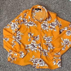 Forever 21 Button Down Blouse